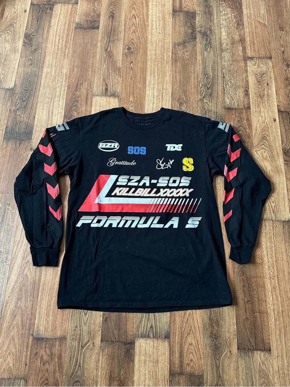 SZA SOS Kill Bill Formula S Long Sleeve T-Shirt Men’s Size Medium TDE Rap tee